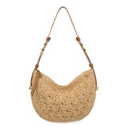 Tess Shoulder Bag - Straw - Natural Primrose