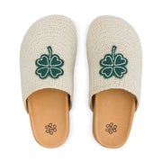 Bolinas Clog - Hand Crochet - Natural Clover