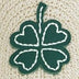 Bolinas Clog - Hand Crochet - Natural Clover