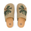 The Sak Bolinas Clog - Hand Crochet - Palm Tree