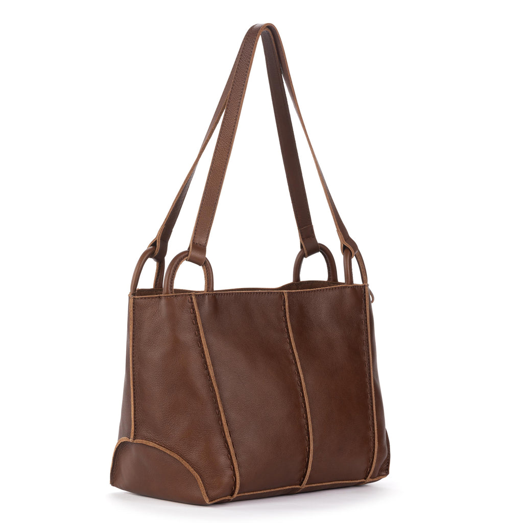 The Sak Los Feliz Satchel - Leather - Whiskey