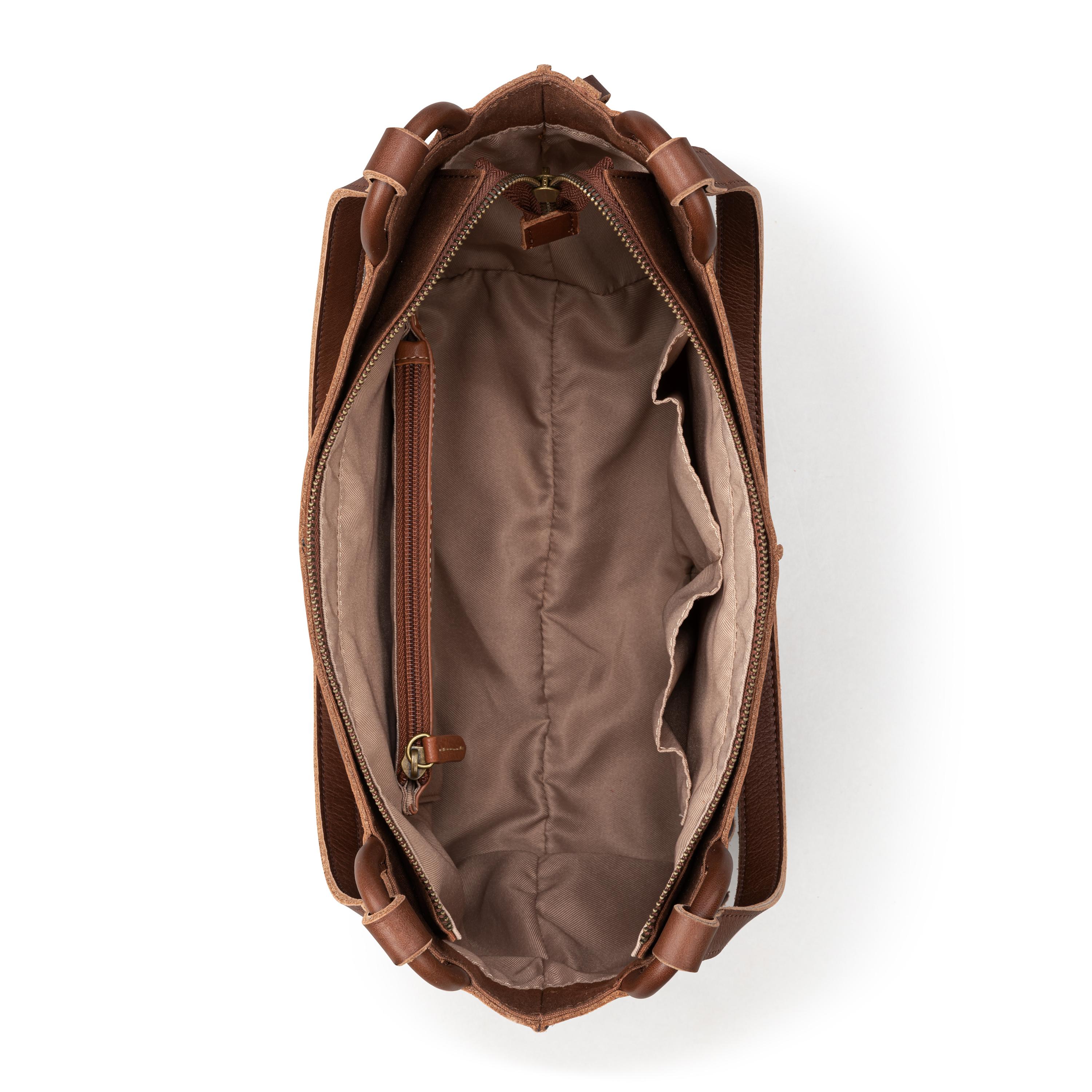 The Sak Los Feliz Satchel - Leather - Whiskey