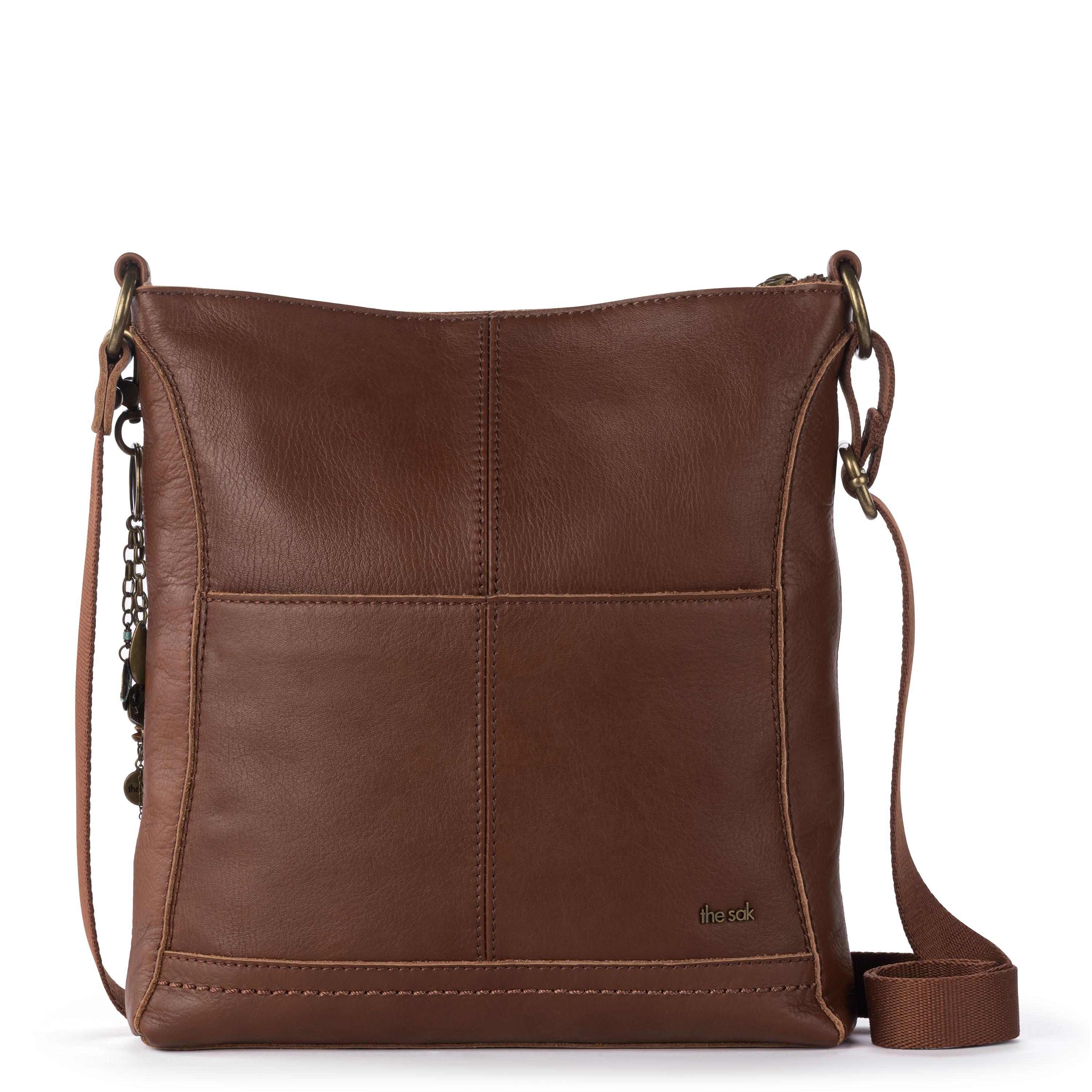 The Sak Lucia Crossbody - Leather - Whiskey Stitch