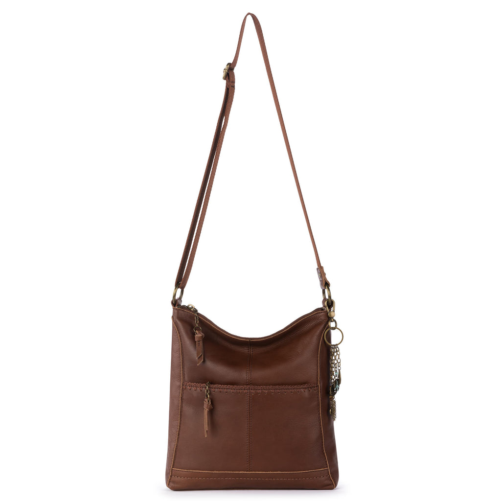 The Sak Lucia Crossbody - Leather - Whiskey Stitch