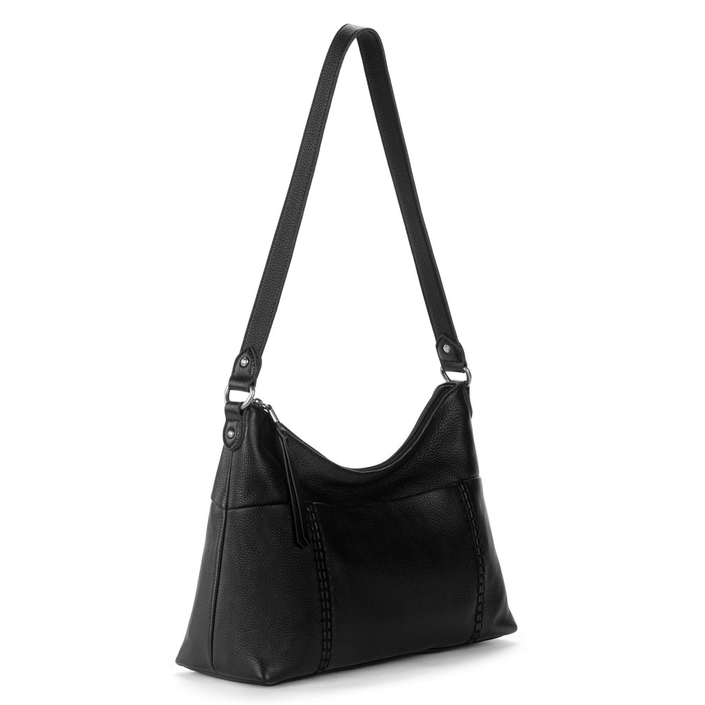 The Sak Melrose Shoulder Bag - Leather - Black