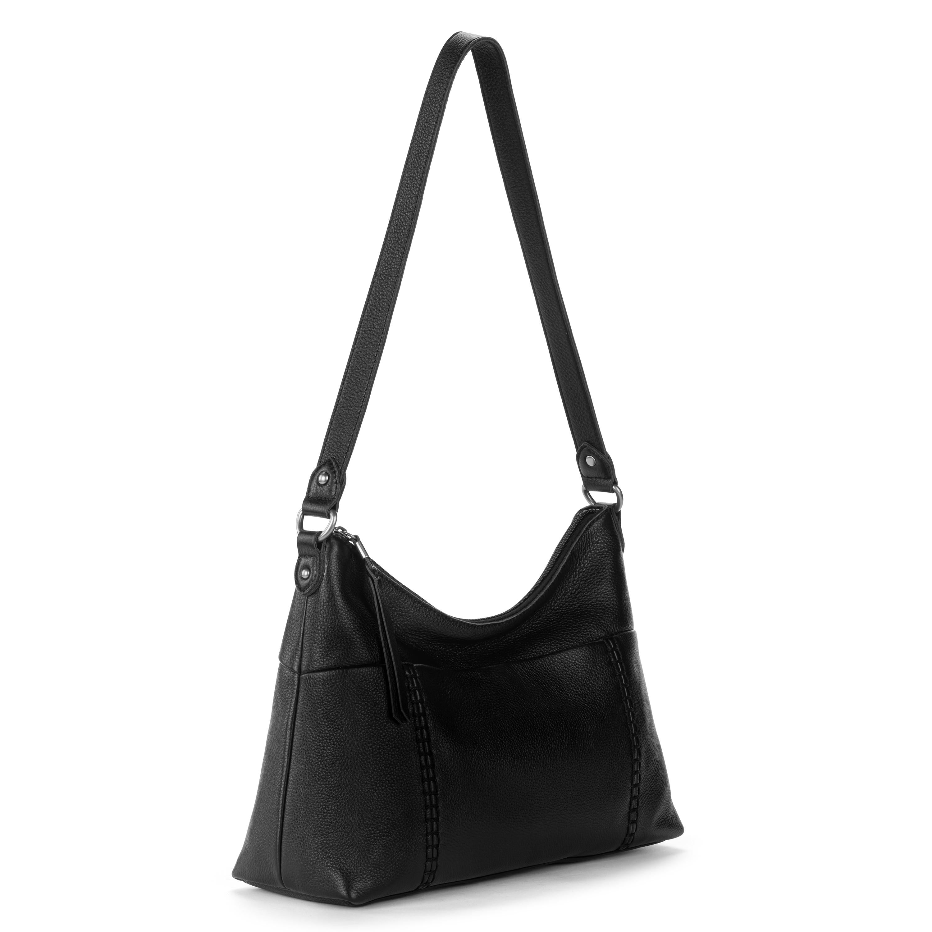 The Sak Melrose Shoulder Bag - Leather - Black