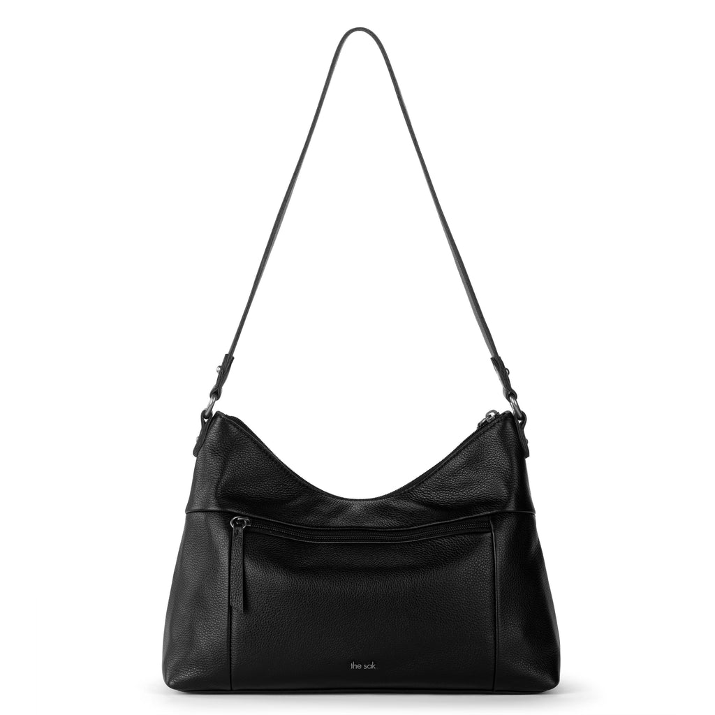 The Sak Melrose Shoulder Bag - Leather - Black