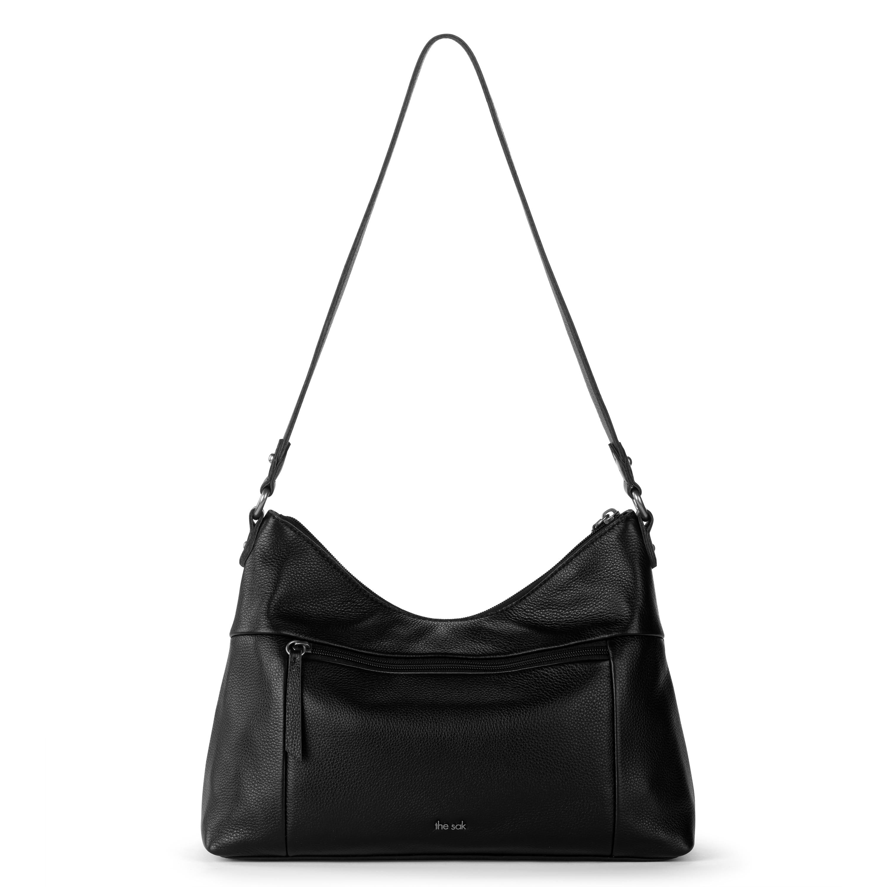 The Sak Melrose Shoulder Bag - Leather - Black