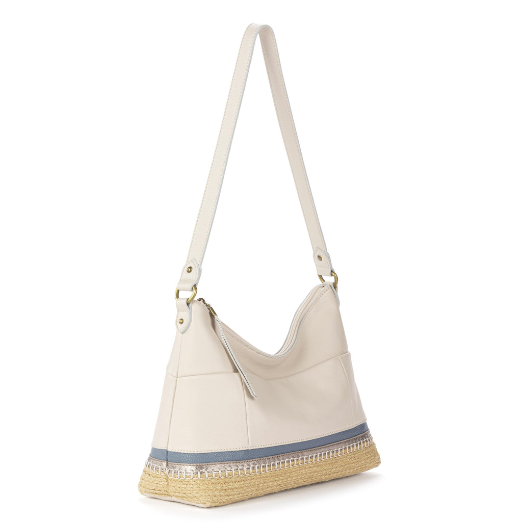 The Sak Melrose Shoulder Bag - Leather - Coastal Block Espadrille