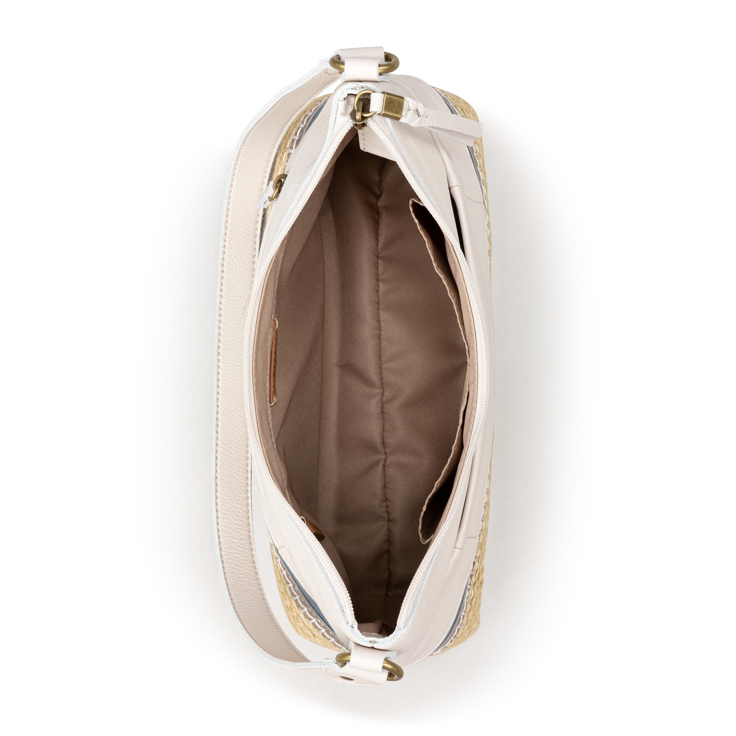 The Sak Melrose Shoulder Bag - Leather - Coastal Block Espadrille