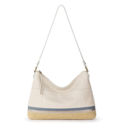 Melrose Shoulder Bag - Leather - Coastal Block Espadrille