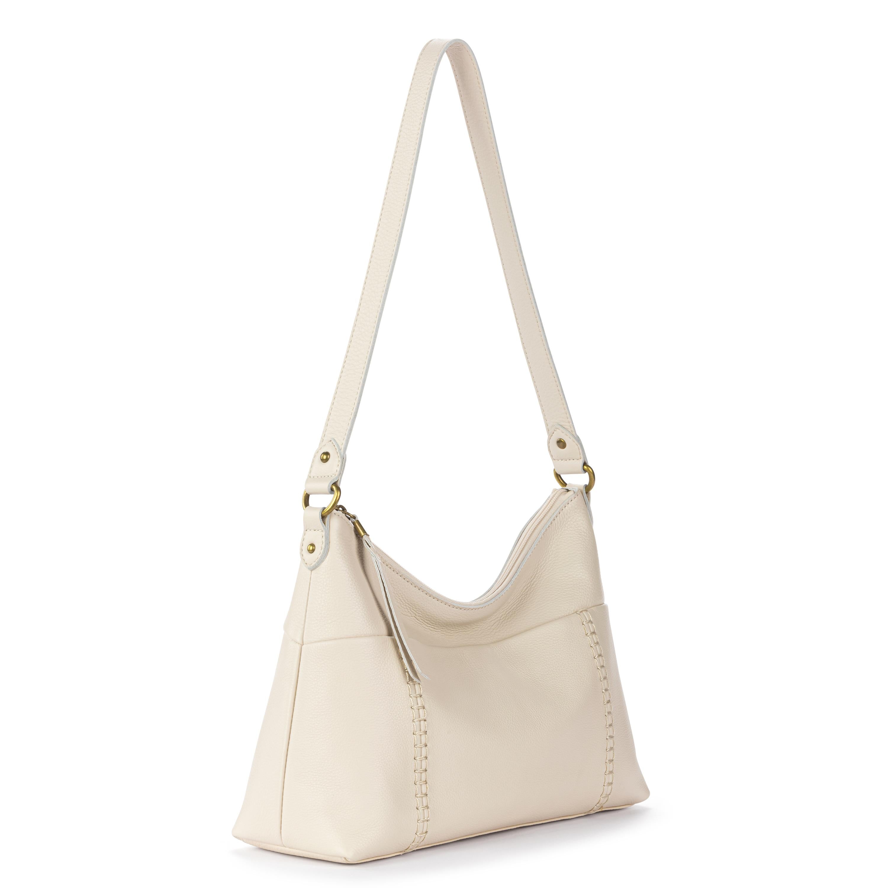 The Sak Melrose Shoulder Bag - Leather - Stone