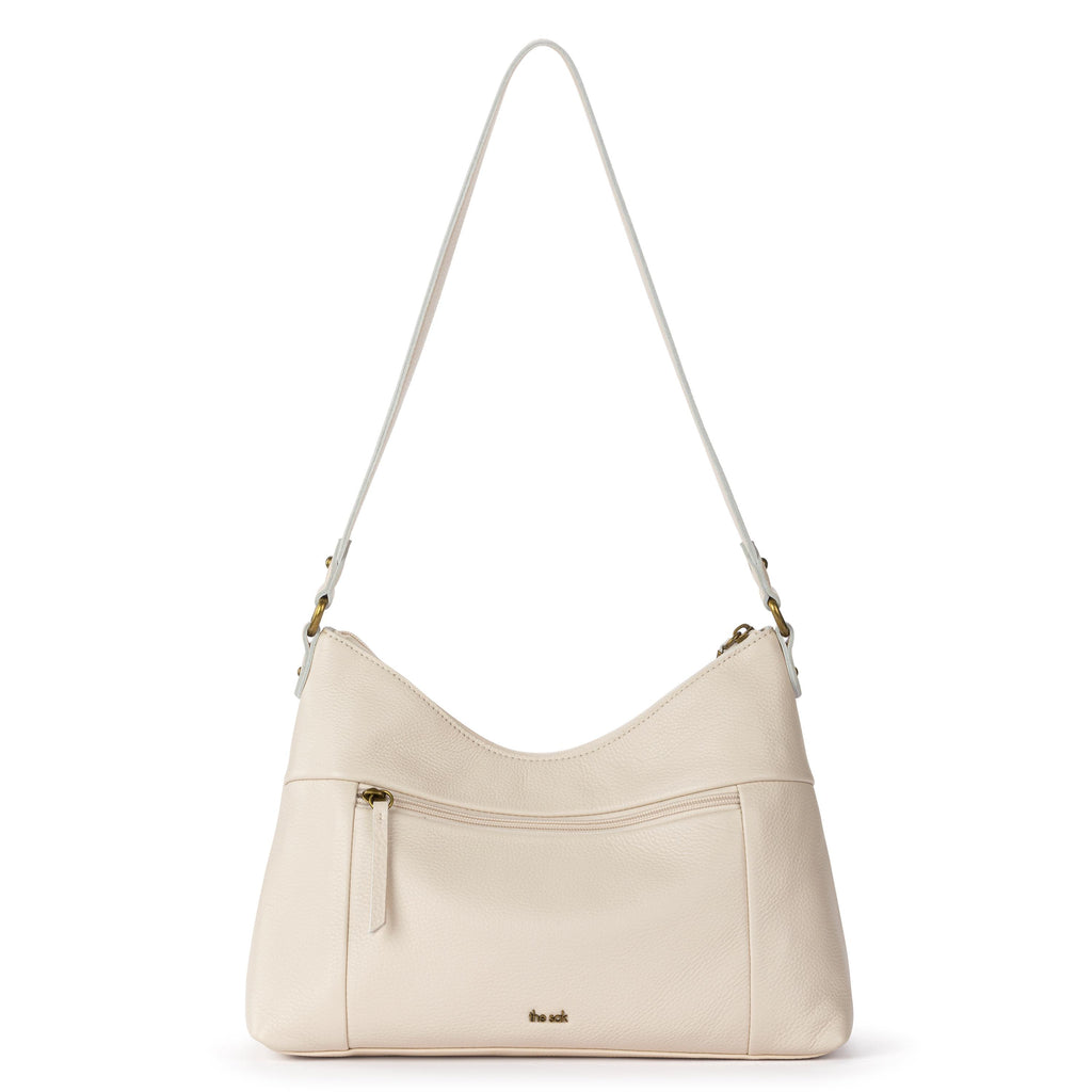 The Sak Melrose Shoulder Bag - Leather - Stone