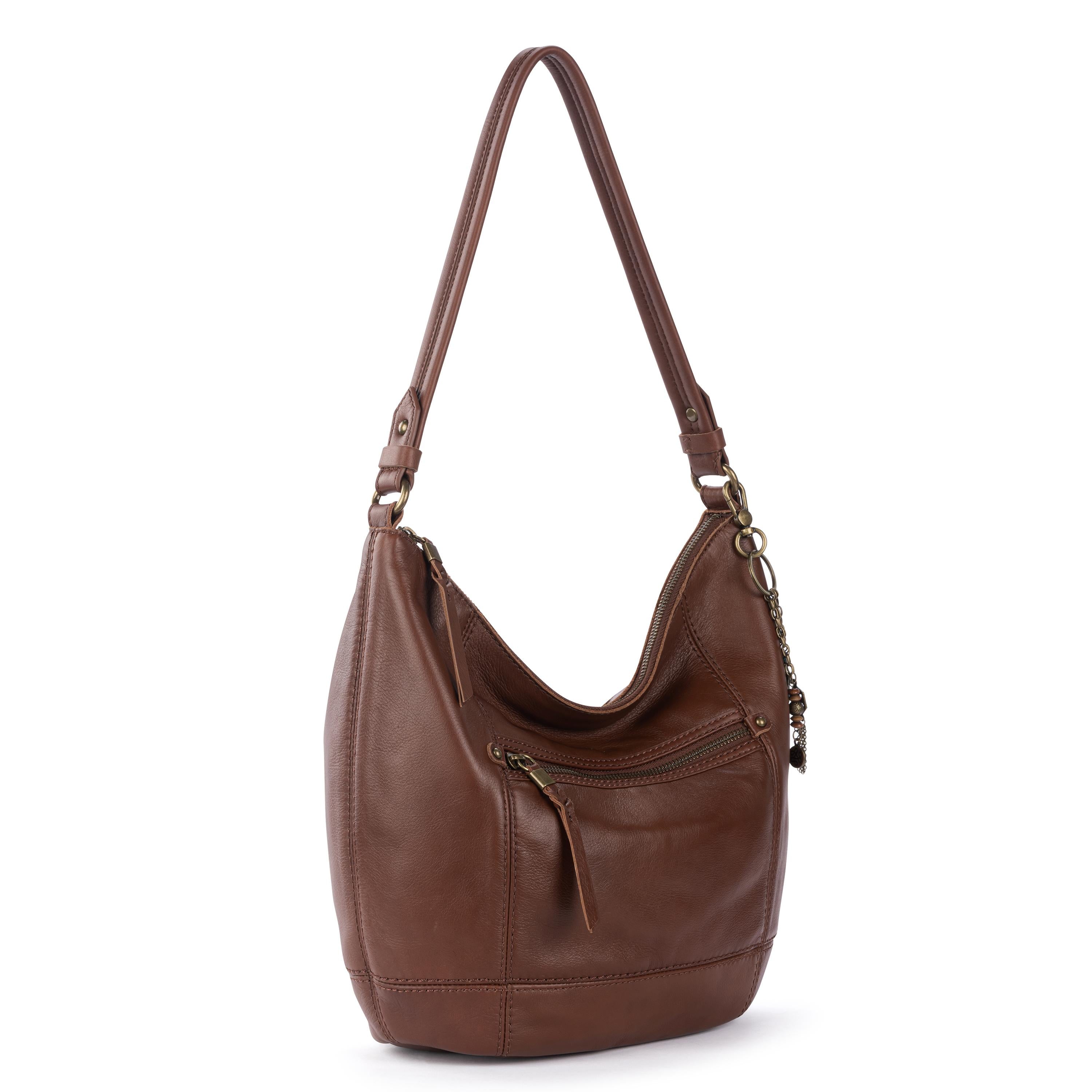 The Sak Sequoia Hobo - Leather - Whiskey