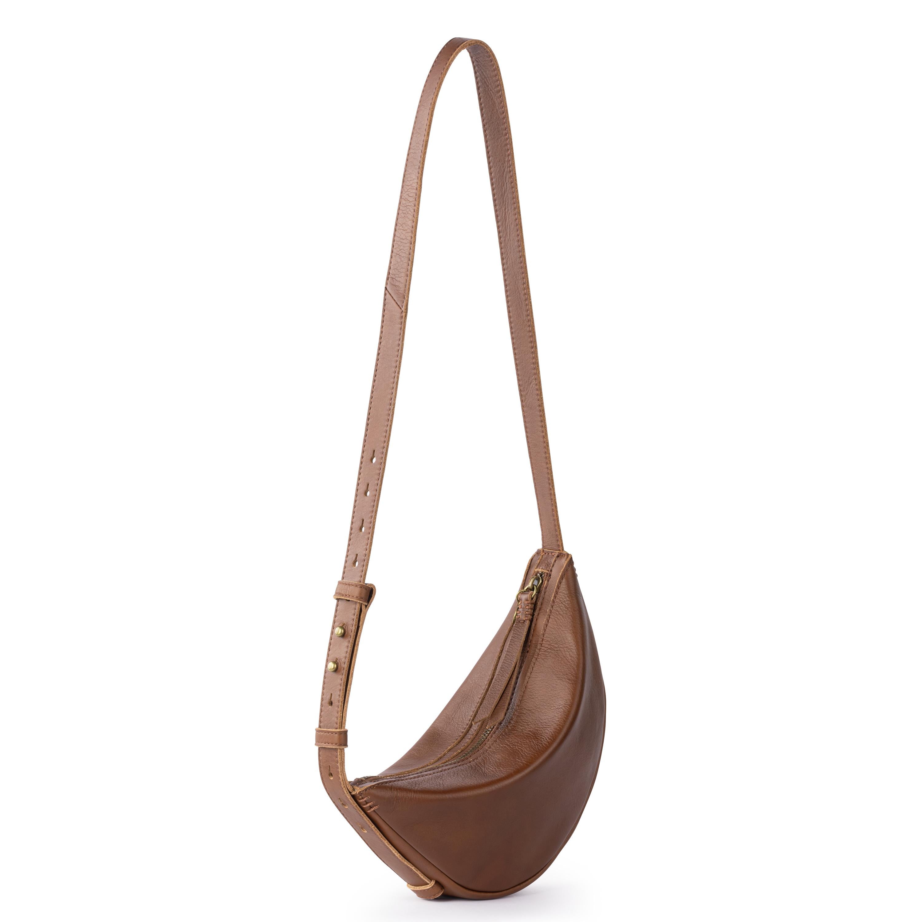 The Sak Tess Sling - Leather - Whiskey
