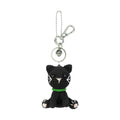 The Sak Yarnicharmz Dangle - Hand Crochet - Black Cat