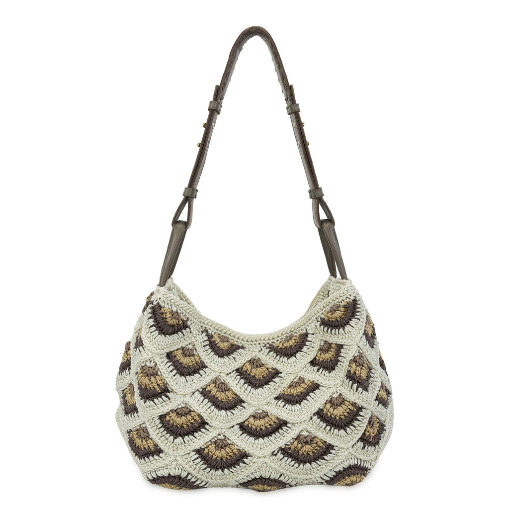 The Sak Los Feliz Hobo - Hand Crochet - Natural Mermaid