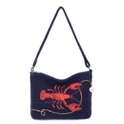 Lumi Crossbody - Hand Crochet - Lobster