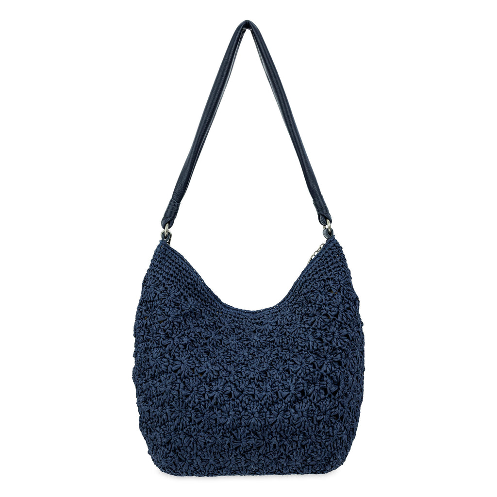 The Sak Sequoia Hobo - Straw - Denim Primrose