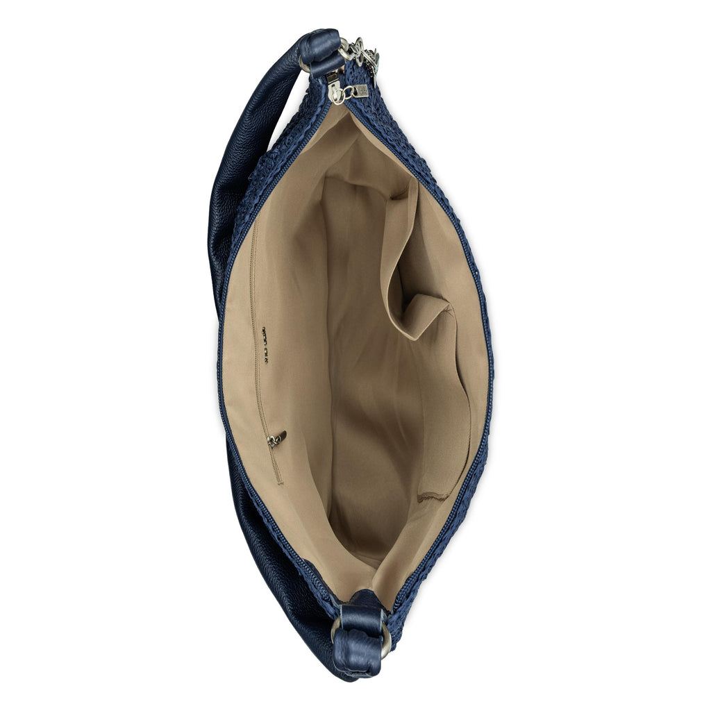 The Sak Sequoia Hobo - Straw - Denim Primrose