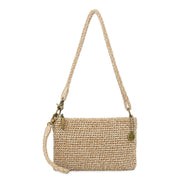Vita Convertible Wristlet - Hand Crochet - Bamboo Static