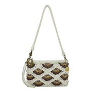 Vita Convertible Wristlet - Hand Crochet - Natural Mermaid
