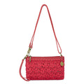 The Sak Vita Convertible Wristlet - Straw - Scarlet Primrose