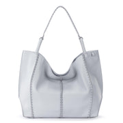 Los Feliz Large Tote - Leather - Powder Blue