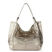 Los Feliz Large Tote - Leather - Pyrite