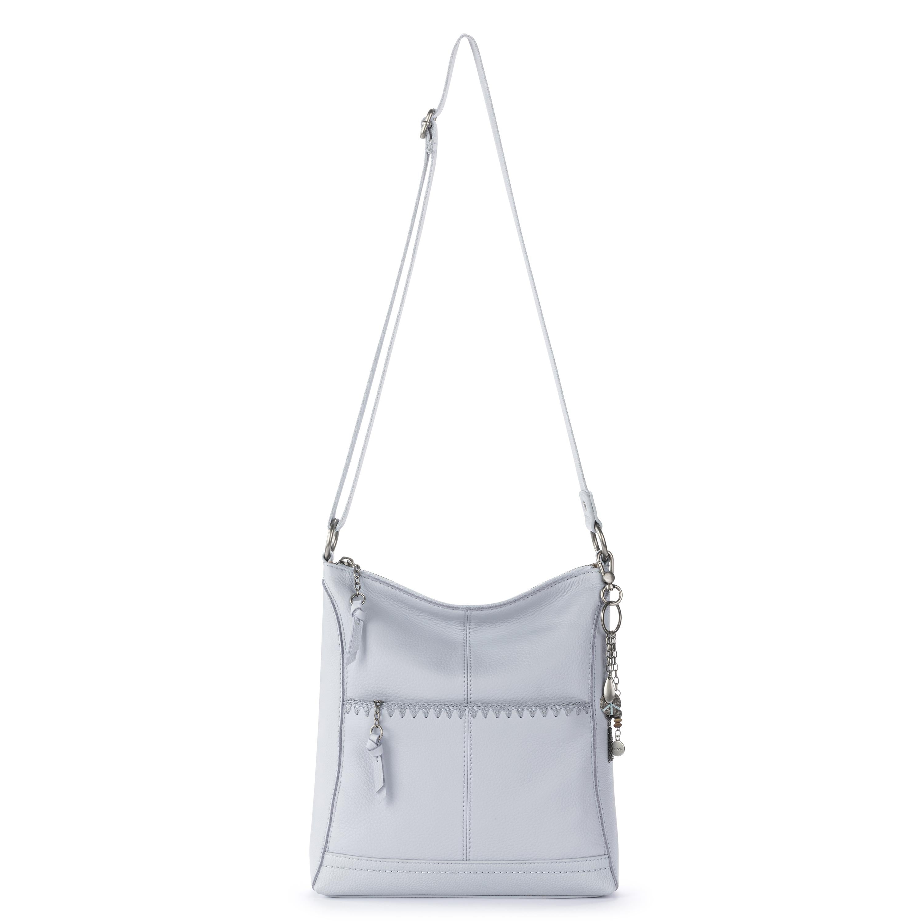 The Sak Lucia Crossbody - Leather - Powder Blue Stitch