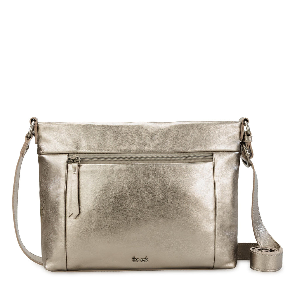 The Sak Melrose Crossbody - Leather - Pyrite