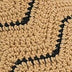 Bolinas Ripple Clog - Hand Crochet - Bamboo Black Ripple