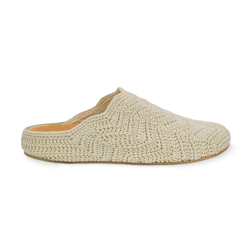 The Sak Bolinas Ripple Clog - Hand Crochet - Natural Ripple