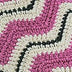 Bolinas Ripple Clog - Hand Crochet - Fuchsia Ripple