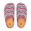 The Sak Bolinas Ripple Clog - Hand Crochet - Fuchsia Ripple