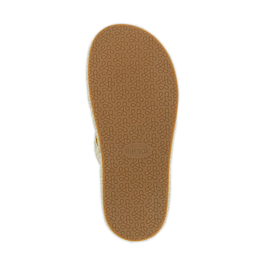 The Sak Bryn Slip On Clog -|Polypropylene Yarn - Natural Multi Flower|