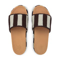 The Sak Olivia Platform Sandal - Hand Crochet - Brown Stripe