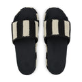 The Sak Olivia Platform Sandal - Hand Crochet - Black Stripe