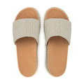 The Sak Olivia Platform Sandal - Hand Crochet - Ecru