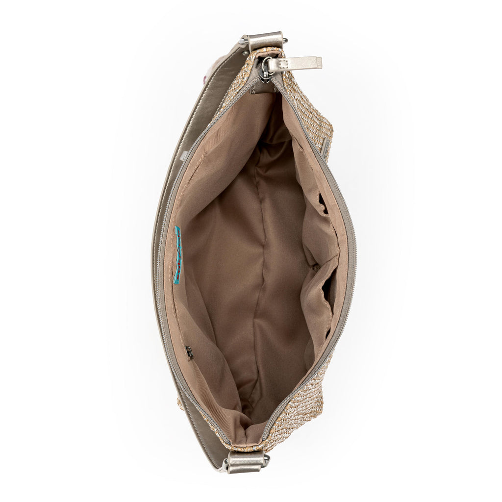 Sakroots Banyan Hobo - Straw - Pyrite Straw