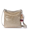 Sakroots Banyan Basic Crossbody - Straw - Pyrite Straw