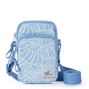Koa Smartphone Crossbody - EcoTwill - Blue Aura Seashore