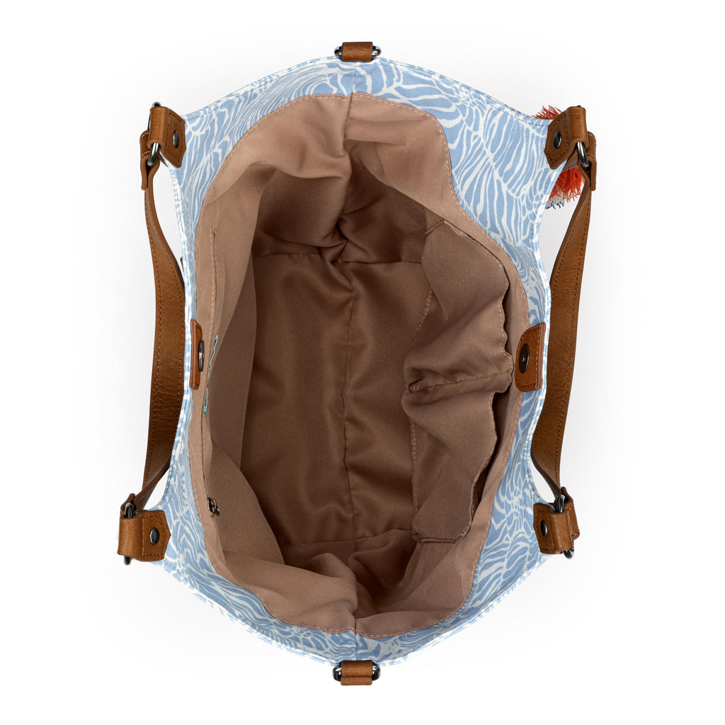 Sakroots Roma Shopper - Canvas - Blue Aura Seashore