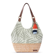 Roma Shopper - Canvas - Natural Leaf