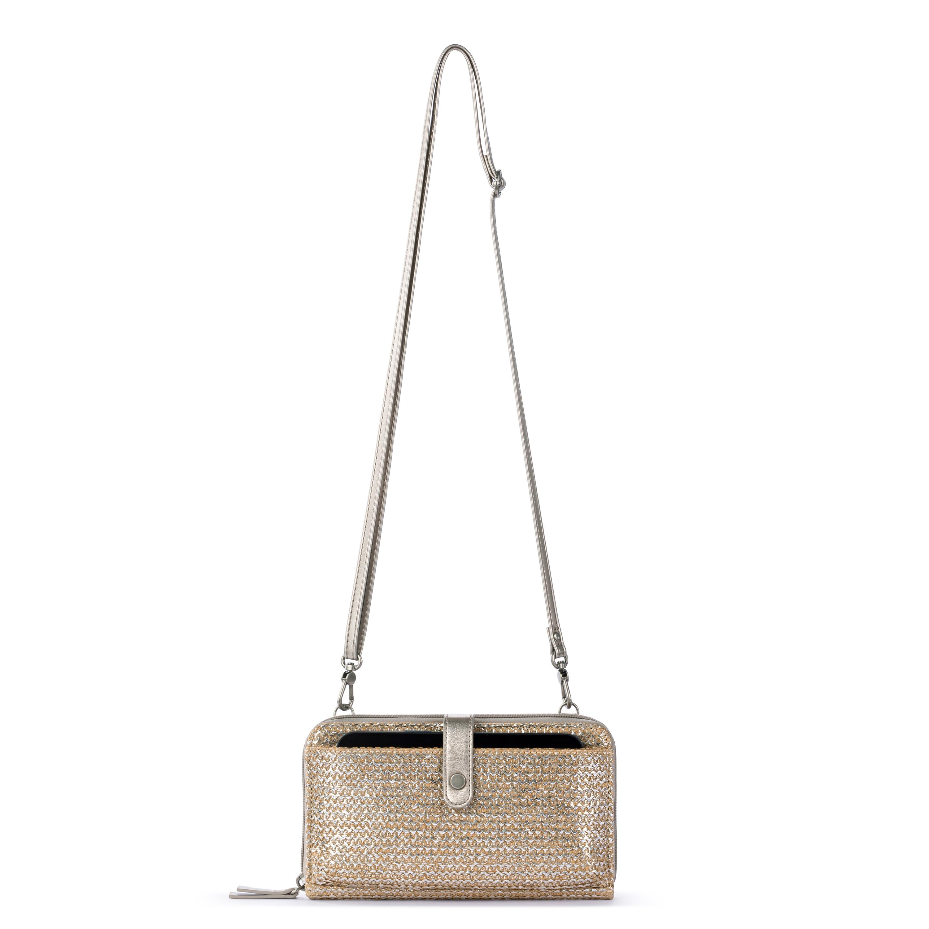 Sakroots Smartphone Wallet - Straw - Pyrite Straw