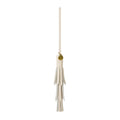 The Sak Cypress Tassel Dangle - Leather - Stone
