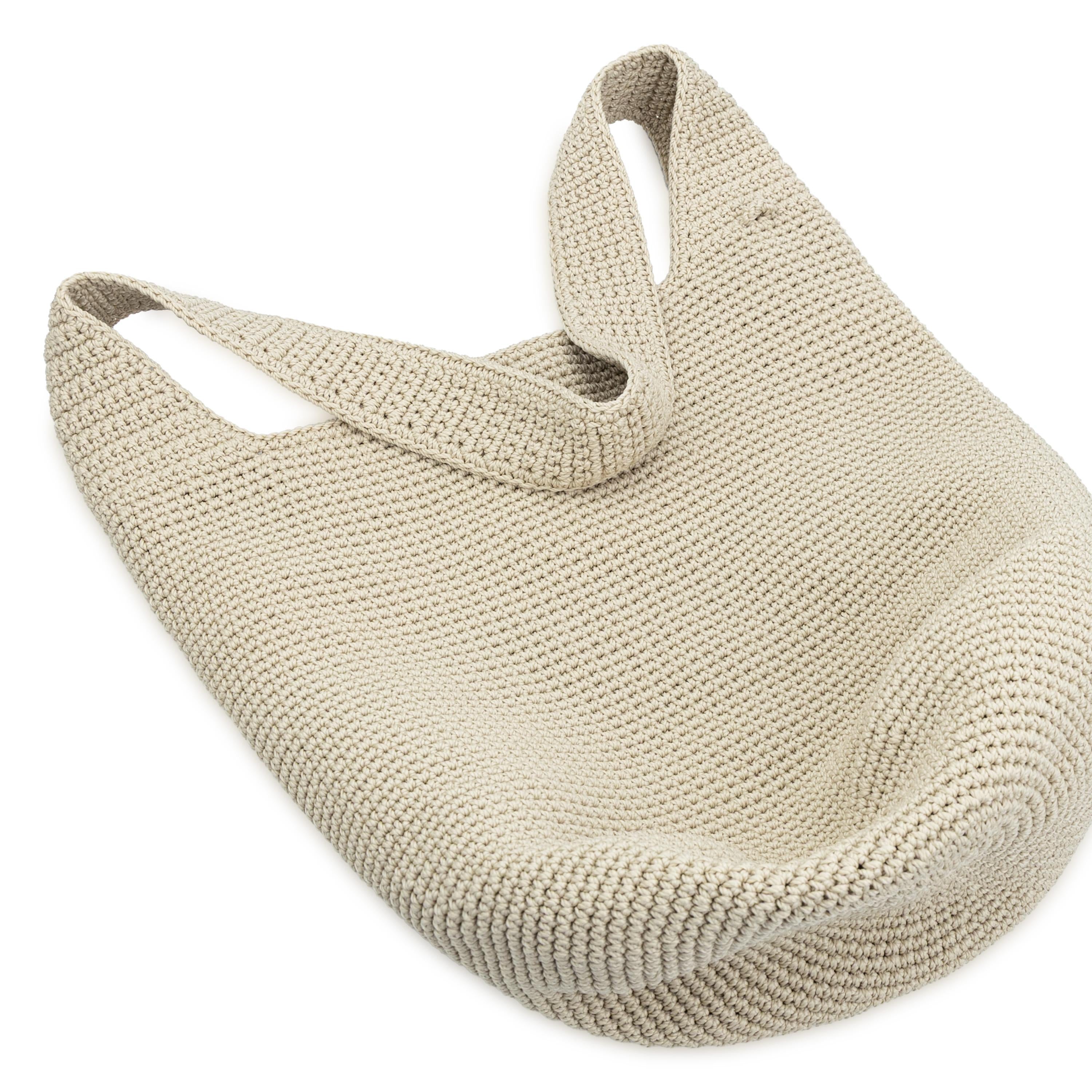 The Sak 120 Hobo - Hand Crochet - Ecru