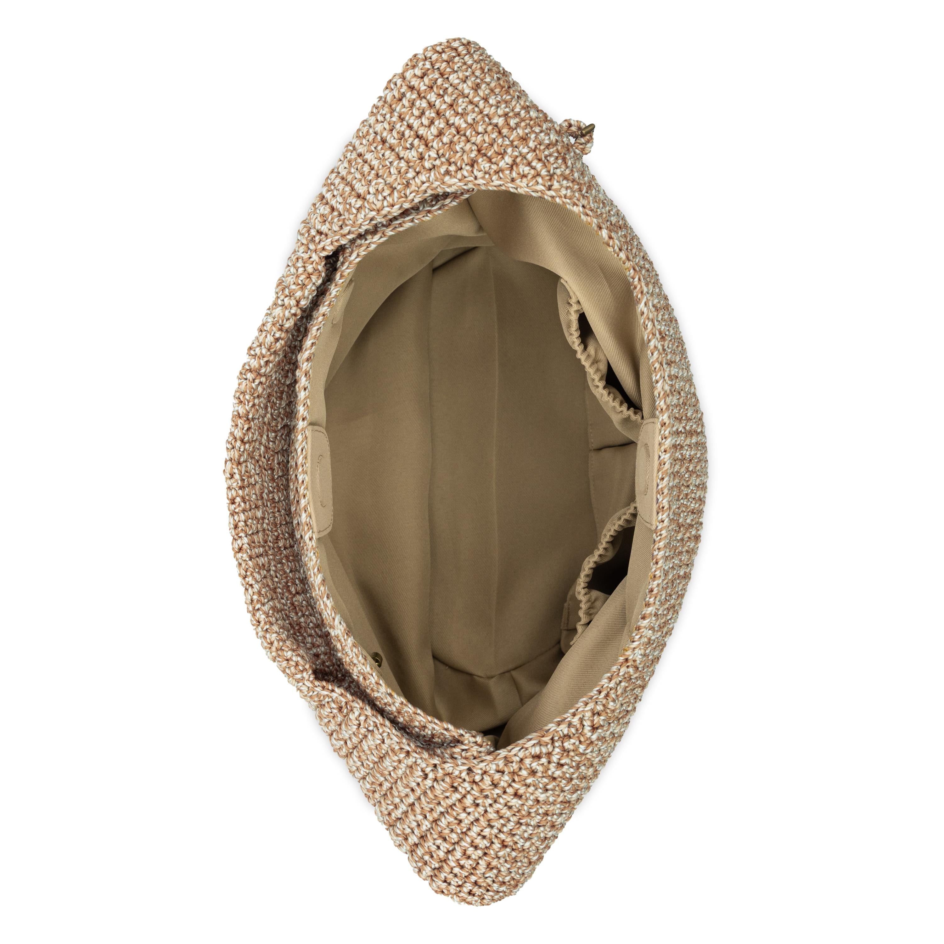 The Sak 120 Small Hobo -|Polypropylene Yarn - Bamboo Static|