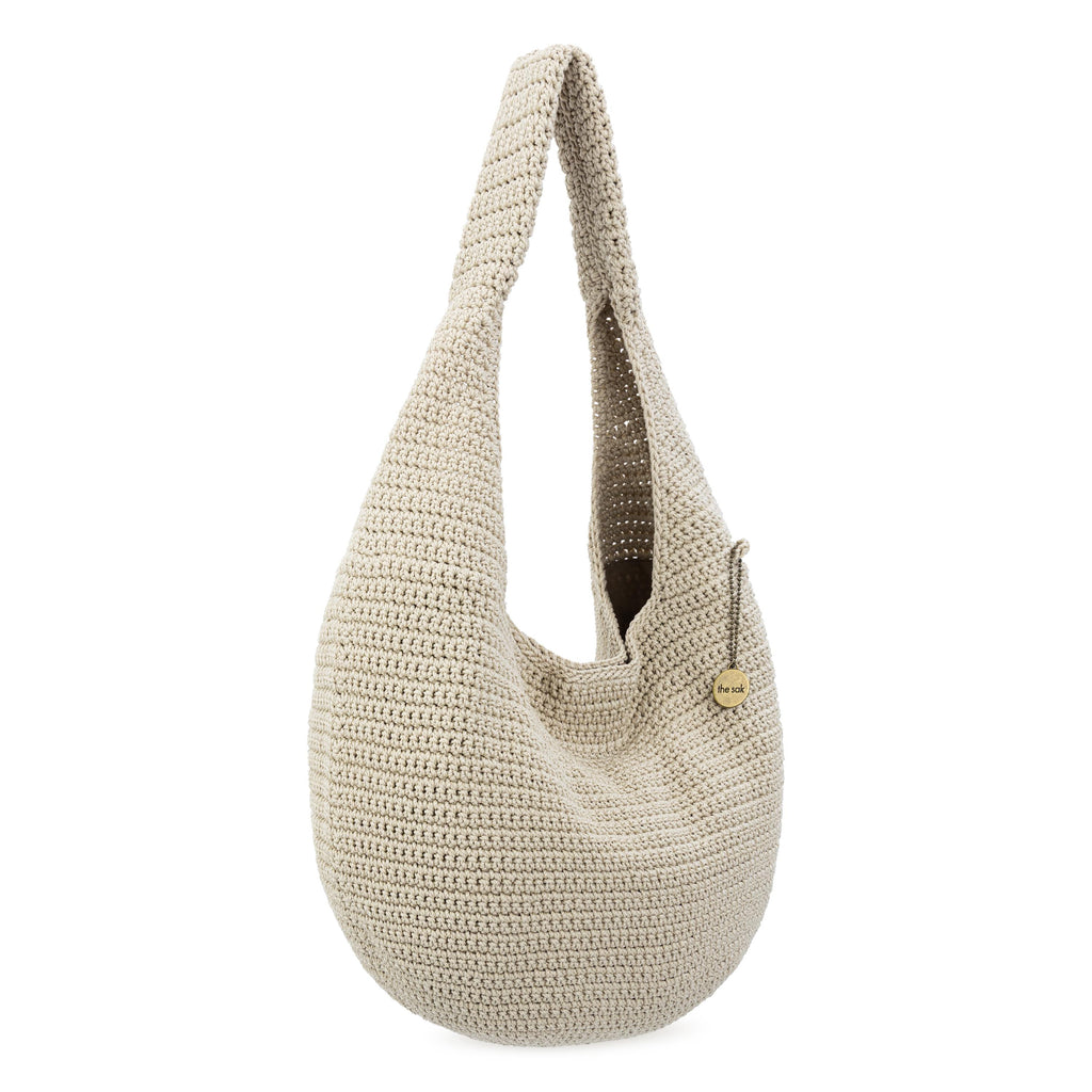 The Sak 120 Small Hobo -|Polypropylene Yarn - Ecru|