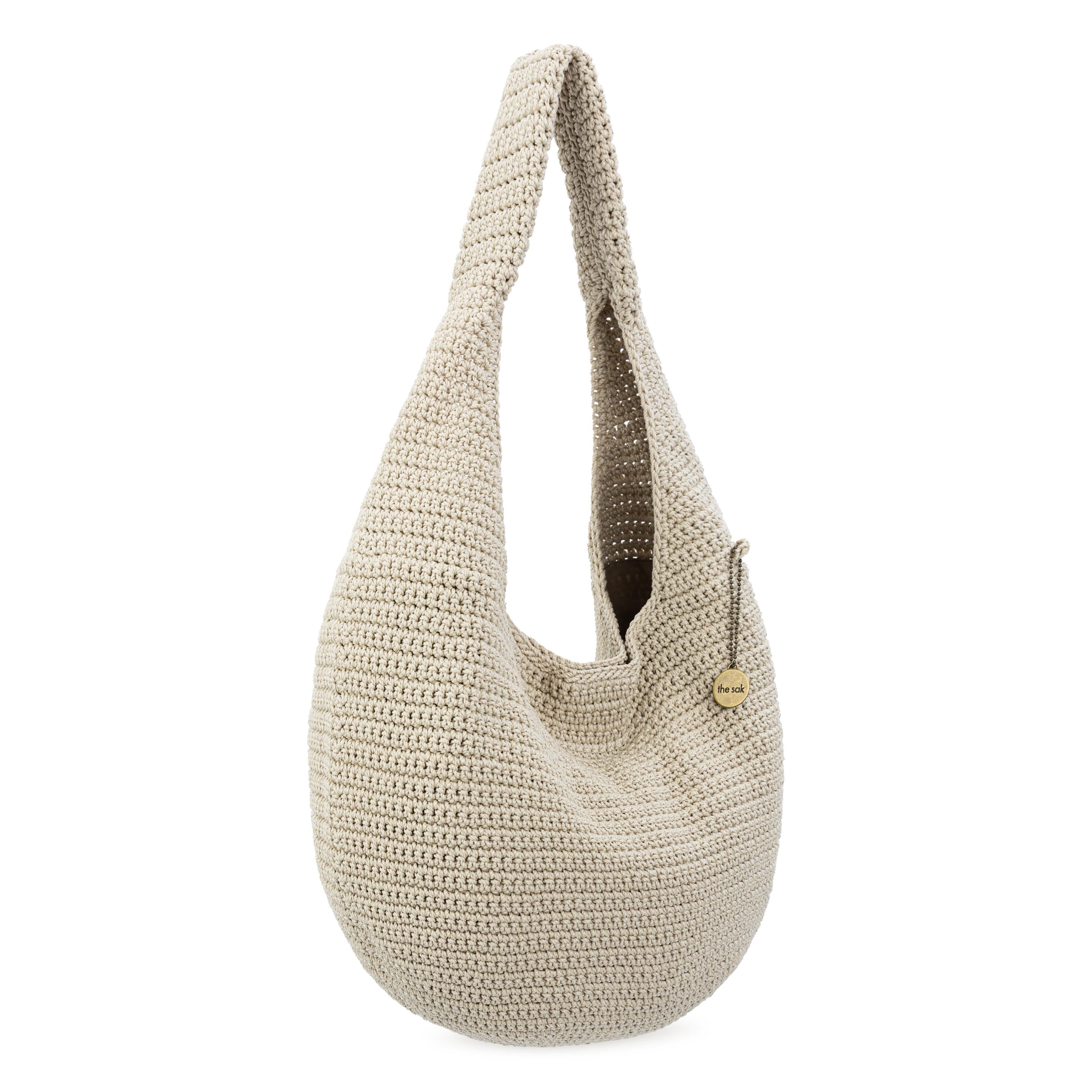 The Sak 120 Small Hobo -|Polypropylene Yarn - Ecru|